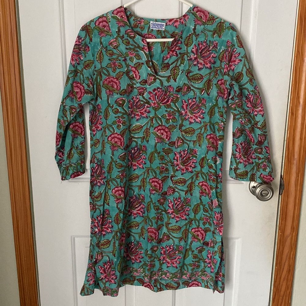 Mexicali Floral Shift Dress